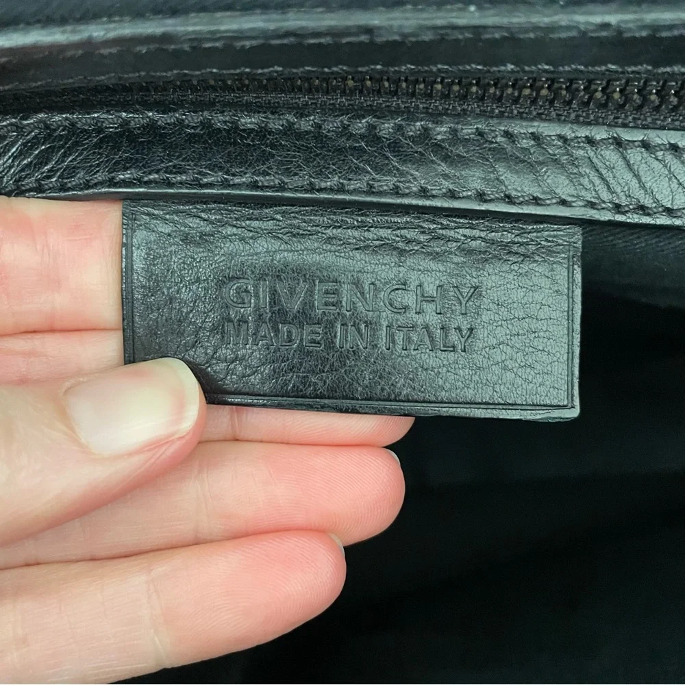 Givenchy poor leather